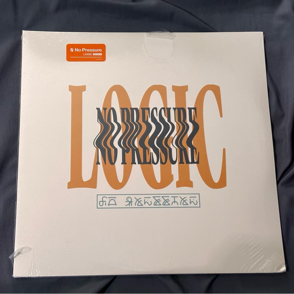 NEW SEALED Logic No Pressure Alternative Cover Vinyl Record Urban Outfitters